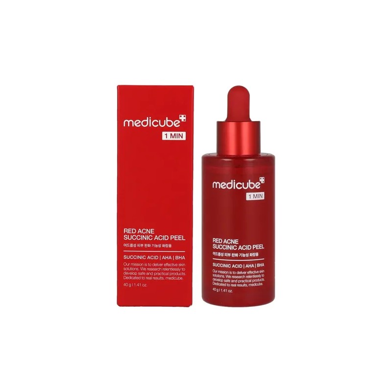 Medicube Red Acne Succinic Acid Peel (1 Min) 40gm.