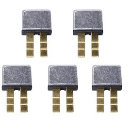 JIAKUPA 12V Snap Off 3 Sections ATC Blade Automotive Thermal Reset Circuit Breaker 15A 5pcs