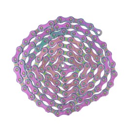 10 Speed Colorful Bicycle Chain MTB Road Bike Ultralight Rainbow Chain with Magic Buckle