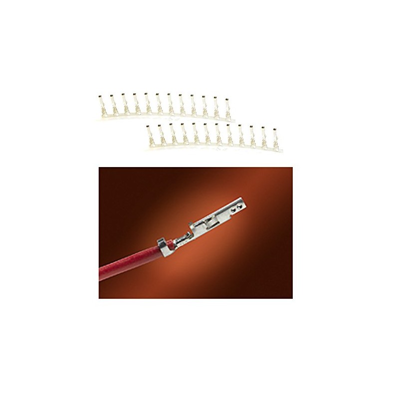 MOLEX 39-00-0038 CONTACT, SOCKET, 24-18AWG, CRIMP (50 pieces)