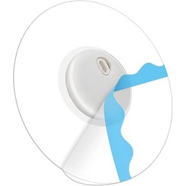 Freestyle Sensor Adhesive Bandage Patches for Libre 3 Cover Waterproof Clear Film, Pack of 60pcs, Blue