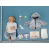 JIZHI Lifelike Reborn Baby Dolls Boy - 17-Inch Soft Baby