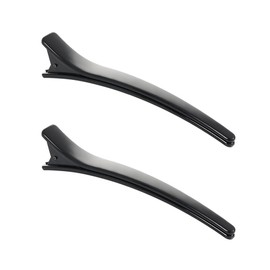 Dakar Hairpin Large Hairpin Men's [Black 2 Pieces] Hair Clip, Hair Clip, For Professionals, Bangs, Clip, Block, No Trace