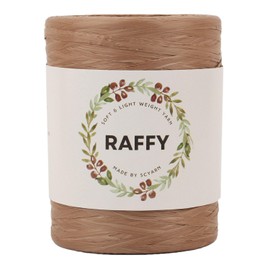 RAFFY - Hilo de cinta suave y ligero para tejer y ganchillo para hacer bolsas de playa de verano y sombrero de sol Col.116