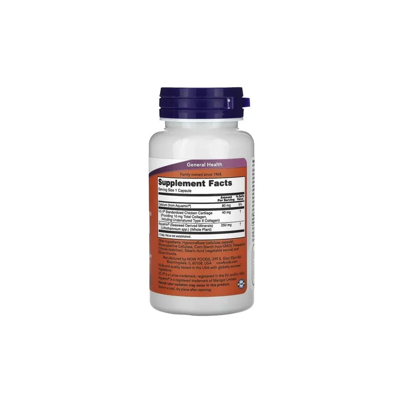 Uc-ii Tipo Ii Colageno 40mg 120 Caps Sfn Sabor Sin