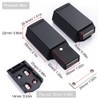 Push to Open Door Latch Cabinet Hardware ZKRIOC 2 Pack