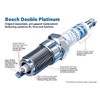 Bosch Bujía Double Platinum 0242230585 / FR8VPP33U / 8115
