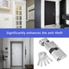 RVSWIHFA Pella Storm Door 70mm Solid Brass Lock Cylinder -