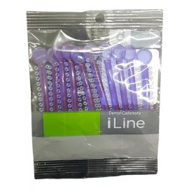 Borgatta 10 Bastones Ligas Bandeja De Ortodoncia Módulos Colores Brak Color Morado cristal