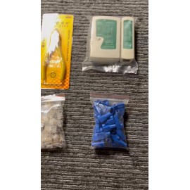 Unbranded RJ45 Crimp Tool Kit Set, Ethernet Pass through Crimper, Network Cat5e Cat5 Cat6