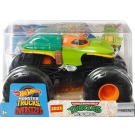 MATTEL HotWheels 1:24 Scale "Monster Truck" "Turtles Michelangelo"