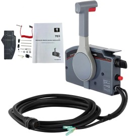 DOYT 703-48230-14 7Pin 5M Push To Open For YAMAHA Remote Control Box Outboard Engine