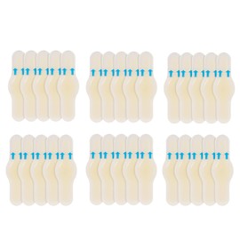 JJiaoLinin Gel Blister Plasters Foot Blister Protection Pads, Pack of 30 Blister Plasters, High Heel Gel Plasters, Blister Gel Guard, Invisible Against Wear on the Heel, Forefoot, Fingers, Toes