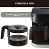 12-Cup Glass Coffee Pot Replacement Compatible with Keurig K-Duo 5100