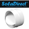 Ø 100 mm / 4 in Anti Backdraft Non-Return Pipe