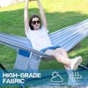 PNAEUT Double Hammock with Space Saving Steel Stand 2 Person