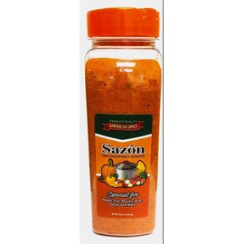 Sazon Seasoning Special For Meats Fish Poultry Rice Soups and More 18.5oz American Spice Trading Company Con Culantro Y Achiote