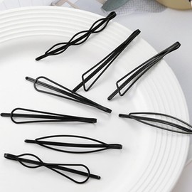 12Pcs Hair Clips Pins Black hair Clip for Women Girls DIY all hair types and all types Bobby Pins,Hair Accessories