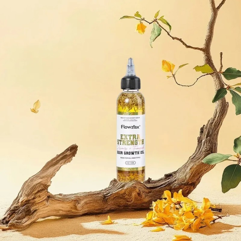 Aceite De Romero Para Cabello, Tratamiento Reparador, Contro
