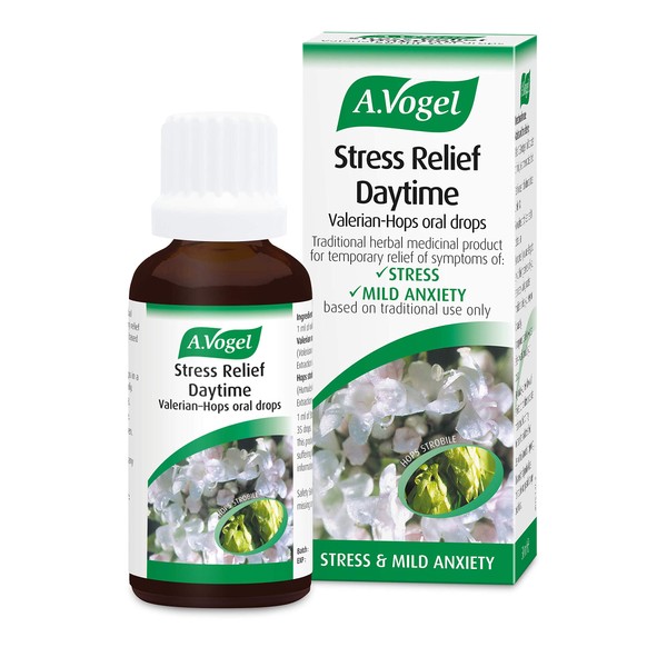 A.Vogel Stress Relief Daytime Oral Drops - Valerian Complex - 50ml