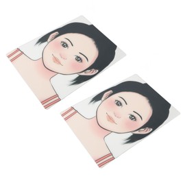 Face Paint Practice Board, Washable Makeup Face Paint Practice Template for Home Use