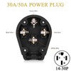 Nema 14-30P Plug 125/250 Volt Plug with 3 Pole 4