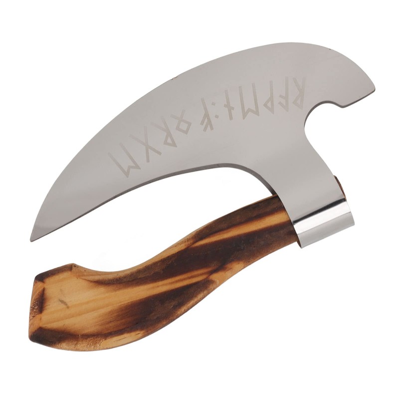 Aramox Pizza Cutter Axe, Pizza Cutting Axe Stainless Steel Handmade