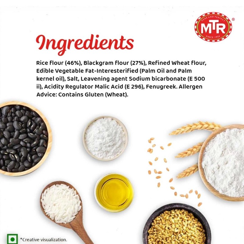 MTR Instant Mix Ready to Cook Indian Breakfast Meal Dosa