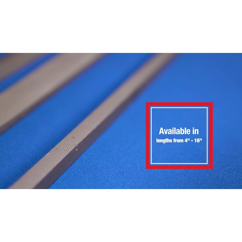 Drill America 4" Flat Bastard File, DIC Series