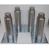 Component Hardware NSF A48-5048-C 6" Stainless Steel Adjustable Leg"set of