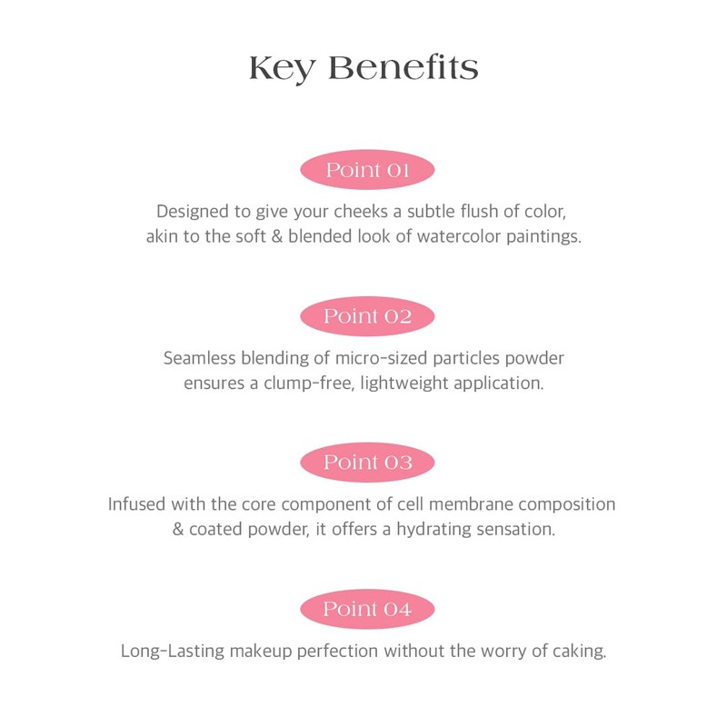 Dear.A Fluffy Blush Fluffy Blush 4.5g Korean Cosmetics (03 Titi)