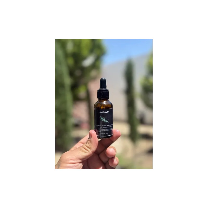 Aceite De Ricino Con Romero Ankur 30ml Para Pestañas Y