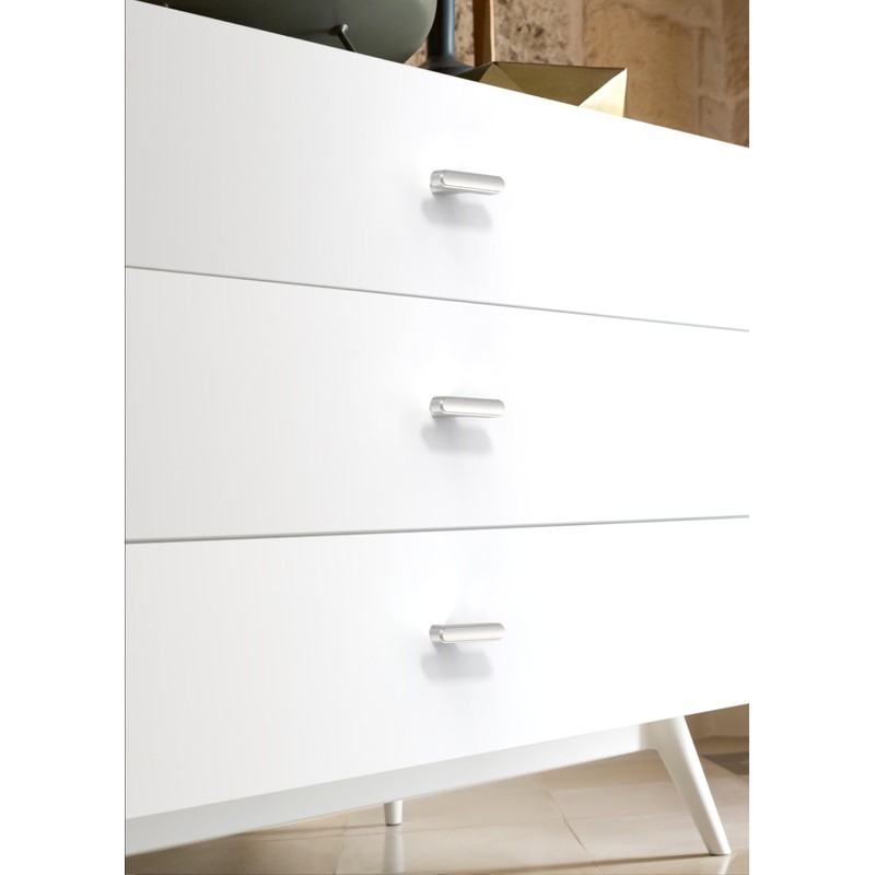 Asimerdeco 10 Pack Brushed Satin Nickel Cabinet Knobs Single Hole