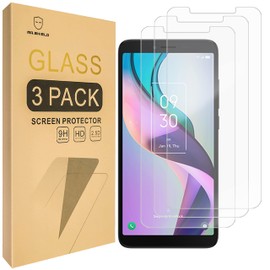 Mr.Shield Screen Protector compatible with TCL Ion X [Tempered Glass] [3-PACK] [Japan Glass with 9H Hardness]