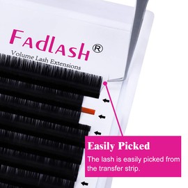 Classic Lash Extensions Eyelash Extension Supplies Black Individual Lash Extension Matte Dark Classic Eyelash Extensions Professional (0.15-C, 12mm)