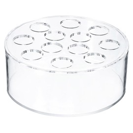 sourcing map Acrylic Flower Vase, 6 Inch Round Floral Centerpiece for Dining Table, Round Flower Vase for Centerpieces Weddings Party Home Decor