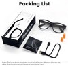 QZTELECTRONIC Smart Bone Conduction Glasses Bluetooth with Open-Ear Headphones, Photochromic