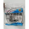 SUIGETSU Washing Machine Inlet Hose, 16 Ft PVC, 3-Layer Reinforced