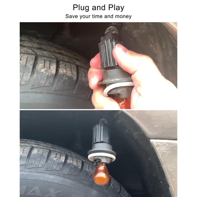 Turn Signal Light Bulb Socket Fit for Dodge Caliber Challenger