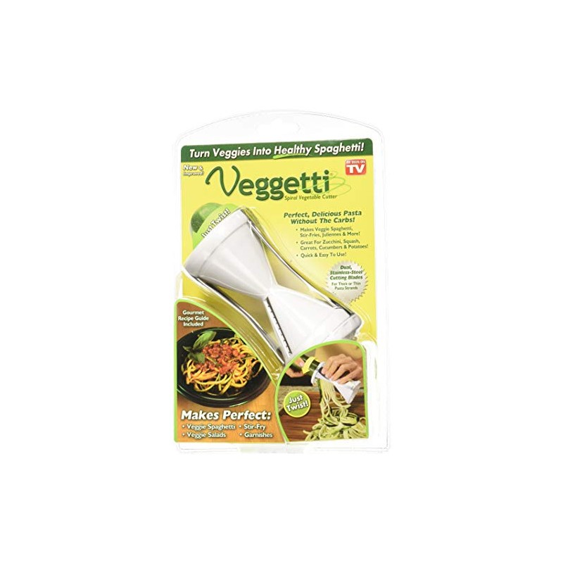 Veggetti 1000203 Veggetti - Cortador de verduras en espiral