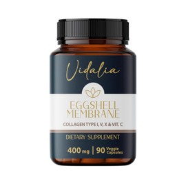 Colágeno de Membrana de Huevo IVX-HEM™ con Vitamina C | Soporte Articular, Elasticidad y Movilidad | 90 Cápsulas | VIDALIA by THE MIX SUPERFOODS