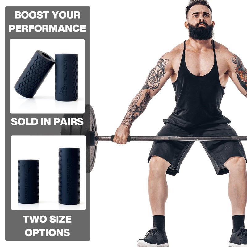 Meteor Essential Dumbbell Grip, Barbell Grip, Barbell Pad, Fat Grip,