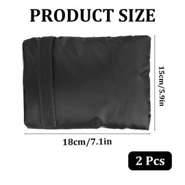 2Pcs Outside Tap Cover for Winter Outside Tap Cover Frost Protector Thickened Tap Jacket Garden Tap Cover Outdoor Tap Insulation Cover from Freezing Bursting