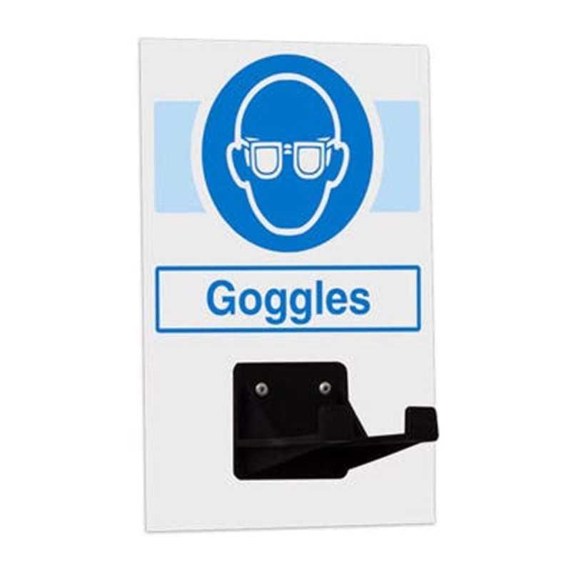 V Safety Ppe Station - Goggles - 1 Holder -