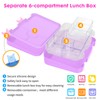 PinkSheep Children's Lunch Box, 760 ml, Bento Lunch Boxes, BPA-Free,
