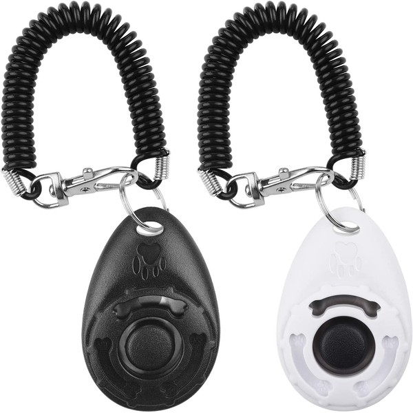 Clicker Training Dog [2 Pack] SuperShop Dog Clicker with Wrist