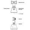 360° Smart Object Tracking Holder Selfie Sticks, Smartphone Gimbal Stabilizer,
