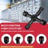 LAISGOO Plumbing Tools, Angle Stop Wrench Angle-On Wrench kit, plumbers