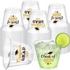 100 Pcs Graduation Cups 9oz Black Gold Class of 2026