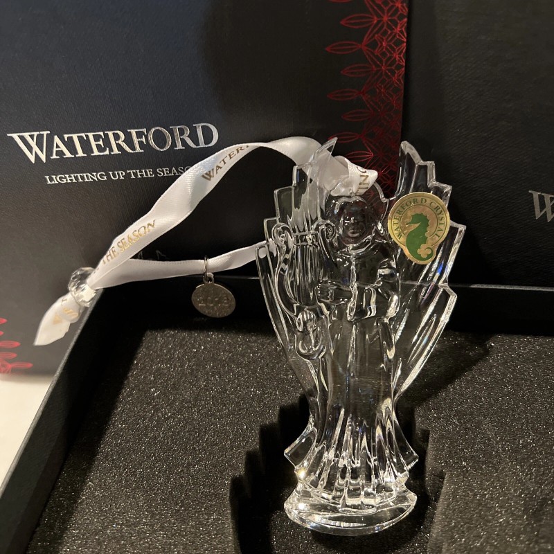 WATERFORD ANGEL NEW IN BOX LIGHTING UP THE SEASON ANGEL